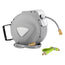 Water Hose Reel 20M Retractable Auto Rewind Garden Brass Spray Gun