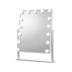 Embellir Makeup Mirror 40X50cm Hollywood with Light Round 360° Rotation 15 LED