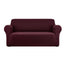 Artiss Sofa Cover Couch Covers 3 Seater Stretch Burgundy