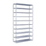 10-Tier Stackable Shoe Rack with Sturdy Metal Frame & Non-Woven Fabric