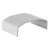 BRATECK Plastic Cable Cover Joint Material:ABS Dimensions 64x21.5x40mm - White