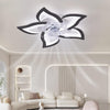 Low Ceiling Light Fan, Low Profile, 6 Wind Speed, 3 Colors (69 cm)