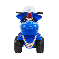Children's Electric Ride-on Motorcycle (Blue) Rechargeable, Up To 1Hr