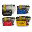 Compatible Premium Ink Cartridges LC23E  Set of 4  - Bk/C/M/Y - for use in Brother Printers