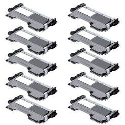 Compatible Premium 10 x TN2250 Toner Cartridge - 2600 pages - for use in Brother Printers