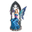 Fairy in Blue Dress under Stone Arch Figurine