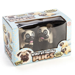 Wind Up Racing Pugs - Set of 2