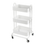 EKKIO Kitchen Trolley Cart 3 Tier (White) EK-KTC-101-DSH