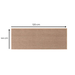 GOMINIMO Washable Non Slip Absorbent Kitchen Floor Mat (44X120cm, Oats)