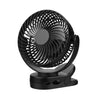 GOMINIMO 10000mAh Rechargeable Clip on Fan with Hook and LED Light GO-CF-100-YJE