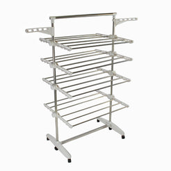 GOMINIMO Laundry Drying Rack 4 Tier (White) GO-LDR-101-JL