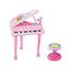 GOMINIMO Kids Electronic Piano Keyboard Toy with Microphone and Chair (Pink) GO-MAT-102-XC