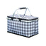 Kiliroo Insulated Picnic Basket 25L, Large Capacity Max Load Up to 15kg, Grey