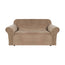 GOMINIMO Velvet Sofa Cover 2 Seater (Blush Brown) HM-SF-105-RD