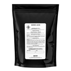 Boric Acid Powder - 99.9% Pure, Fully Soluble Granules - 100g Resealable Bag