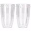 2x For Nutribullet Colossal Big Large Tall Cup 32 Oz - Nutri 600 and 900 Models