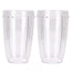 2x For Nutribullet Tall Cups 24 Oz Suits All 600 and 900 Models