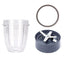 For Nutribullet Short Cup + Extractor Blade + Grey Seal - For 900 and 600 Models