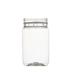 10-Pack 500g Clear Plastic Honey Jars with Tamper-Evident Lids