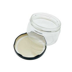 10x 300ml Glass Jars with Twist Lids - Food & Cosmetic Containers