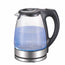 1.7L Electric Glass Kettle - Tempered Glass, Auto Shutdown, LED Blue Light