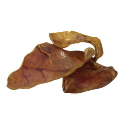 10-Pack Australian Pig Ears - Natural Dog Chews for Clean Teeth & Long-Lasting Entertainment