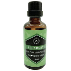 Spearmint Essential Oil 50ml Bottle - Aromatherapy