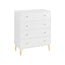 Sarantino Rocco Chest Of Drawers - White