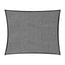 Wallaroo Outdoor Sun Shade Sail Canopy Grey Rectangle 2 x 2.5M