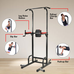 Powertrain Multi Station For Chin Ups Pull Ups And Dips