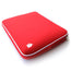 12-14 Inch Laptop Bag Sleeve Case - Red, Durable Molded Soft Exterior, Zippered Closure