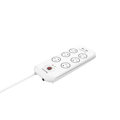 Huntkey 6-Outlet Surge Protector with 2 USB Charging Outlets (SAC607)