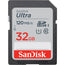 SanDisk 32GB SDHC Ultra UHS-I Class 10 Memory Card - 120MB/s Read Speed