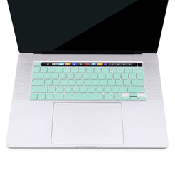 Keyboard Cover Skin For MacBook Pro 13 Pro 16 A2338 A2289 A2251 A2141 M1 M2 2020 to 2023 Mint Green