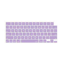 Keyboard Cover Skin For MacBook Air Pro 13 13.6 14 15.3 16 A2442 A2779 A2485 A2780 A2681 A2941 M1 M2 2021 to 2023 purple