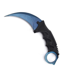 Mountgear Claw Knife Blade Outdoor Camping Hunting Survival Tactical CSGO Knives Blue