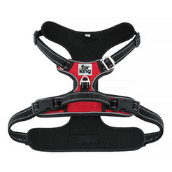 Fur King Ultimate No Pull Dog Harness - XL - Red