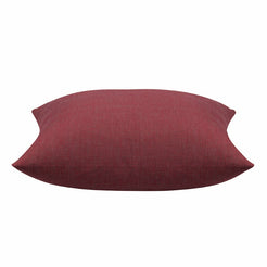 Elements Deep Red Solid Base Colour Cushion Cover
