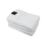 550GSM Set of 4 White Cotton Terry Bath Towels - 70x140cm