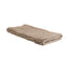 Chenille Toggle Bath Mat 50 x 80cm Taupe