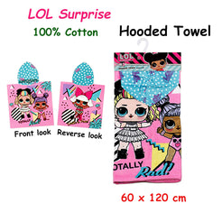 Caprice LOL Surprise Cotton Hooded Licensed Towel 60 x 120 cm