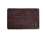 Asha Anti Slip Polyester Bath Mat 50 x 80 cm Chocolate