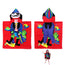 Cute Kids Cotton Hooded Towel Poncho 60 x 120 cm Pirate