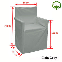 Rans Alfresco 100% Cotton Director Chair Cover - Plain Grey