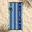 Rans Premium Cotton Jacquard Beach Towel Marine Life Blue