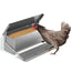 10KG Rust-Proof Steel Automatic Chicken Feeder - Keeps Feed Clean and Fresh