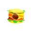 Washable Hamburger Pet Cat Dogs Bed