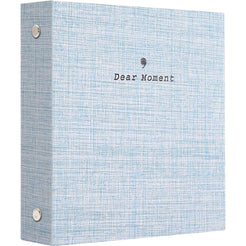 LIFEBEA 100 Pockets Mini Photo Album - Picture Case for Fujifilm Instax Film 7 8 9 11 12 25 40 50 70 90 Instant Camera & Name Card - Light Blue