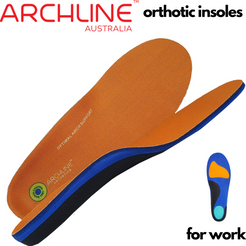 Archline Active Orthotics Full Length Arch Support Pain Relief Insoles - For Work - XS (EU 35-37)